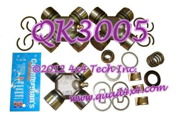 QK3005 GM Greaseable CV Rebuild Kit with Centering Ball Torque King 4x4