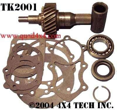 TK2001 Torque King® NP205 29 Spline Input Shaft Kit Torque King 4x4