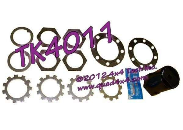 TK4011NOTE Double Spindle Nut Upgrade Instructions Torque King 4x4
