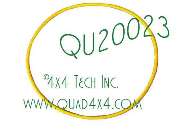 QU20023 Front Wheel Hub to Knuckle O-Ring for Super Duty & Excursion Torque King 4x4