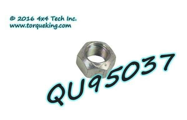 QU95037 1/2" SAE Fine Thread Class C All Metal Lock Nut Torque King 4x4