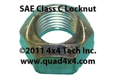 QU95035 3/8" Fine Thread Class C Lock Nut Torque King 4x4