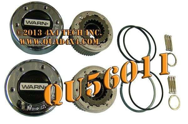 QU56011 Warn 11690 Dana 50, Dana 60 Internal Spline Mount Hub Locks Torque King 4x4
