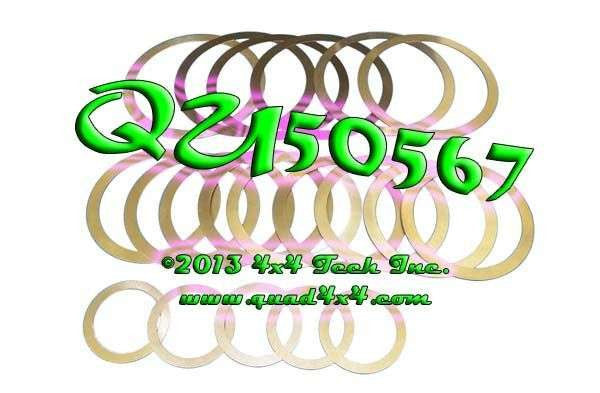 QU50567 Aftermarket Differential and Pinion Shim Kit Torque King 4x4