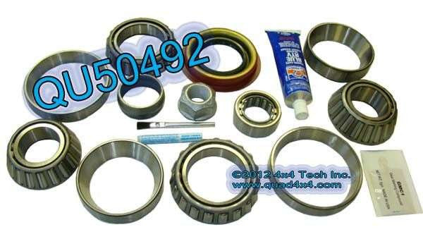QU50492 Rear Differential Bearing & Seal Kit for 1973-83, 86-87 GM 14Bolt Torque King 4x4