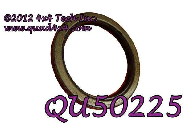 QU50225 Inner Front Wheel Seal for IHC 1/2 Ton Truck, Scout, & Jeep CJ Torque King 4x4