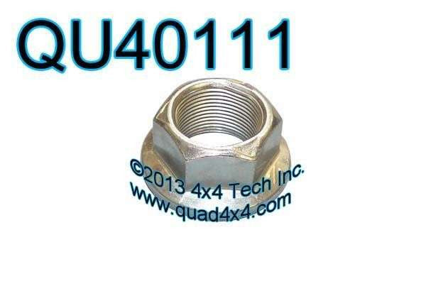 QU40111 Flanged Pinion Lock Nut for Jeep Dana 35 Rear & Jeep Dana 44 Front & Various Ford applications Torque King 4x4