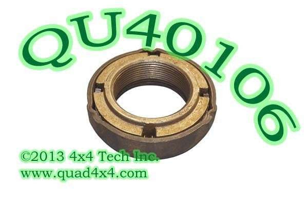 QU40106 Ratchet Type Spindle Nut for 1985-1992 Ford Dana 44IFS Torque King 4x4