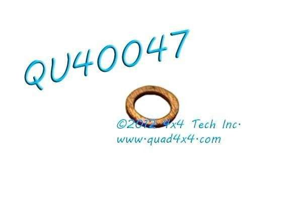 QU40047 Copper Hub Sealing Washer for Spicer Spline Mount Hub Locks Torque King 4x4