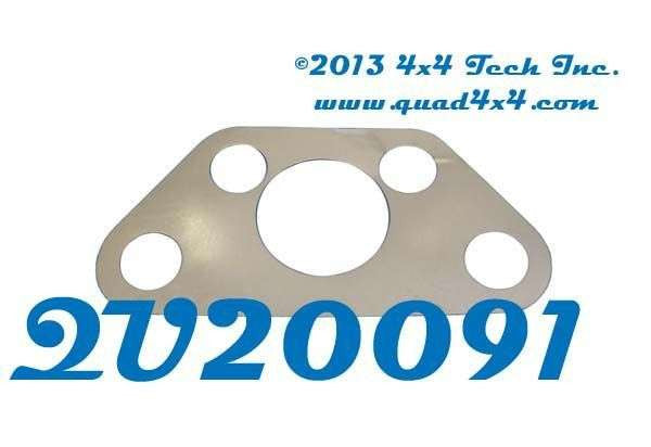 QU20091 0.005" Trapezoid King Pin Shim Dana 44 Closed Knuckle Axles Torque King 4x4