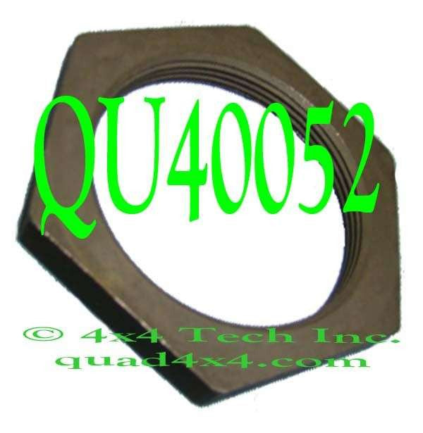 QU40052 2-1/2" Hex Front or Rear Spindle Hub Nut with 2" Threads Torque King 4x4