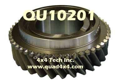 QU10201 NV4500 Mainshaft 3rd Gear 29 Tooth for Dodge & 1997-2007 GM Torque King 4x4