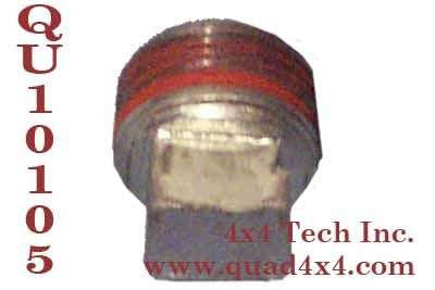 QU10105 Drain or Fill Plug for Axles, Transmissions, and Transfer Cases Torque King 4x4