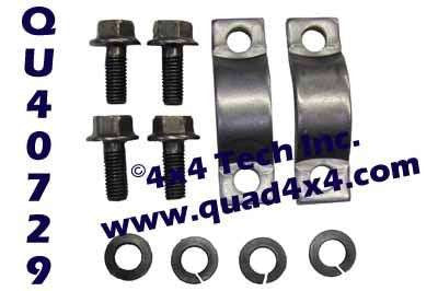 QU40729 U-Joint Strap and Bolt Kit for Detroit 7260 Series U-Joints Torque King 4x4