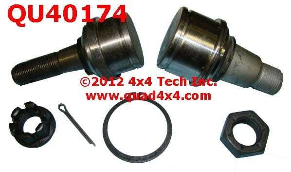 QU40174 Dana 50/60 OEM Nongreaseable Ball Joint Set for Ford Monobeam Axles Torque King 4x4