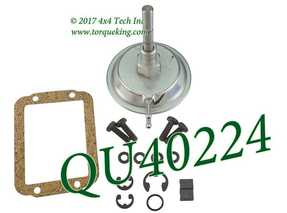 QU40224 Vacuum Shift Motor Kit for Dana CAD Front Axles Torque King 4x4