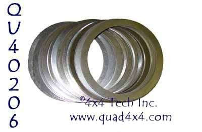 QU40206 Differential Shim Kit for Dana 60, 70, or 80 Rear Axles Torque King 4x4