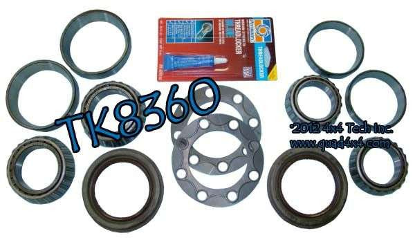 TK8360 Torque King® SRW Wheel Bearing and Seal Kit for 1994-2002 Ram Torque King 4x4
