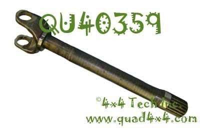 QU40359 Right Inner Axle Shaft for 2000-2002.5 Ram 2500, Ram 3500 Torque King 4x4