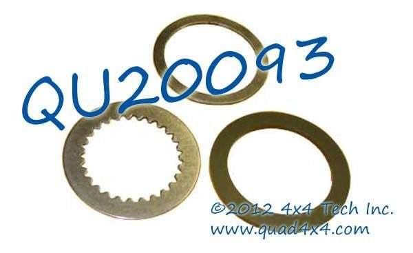 QU20093 27 Spline 3 Piece Thrust Washer Set Ford Ranger and Explorer Torque King 4x4