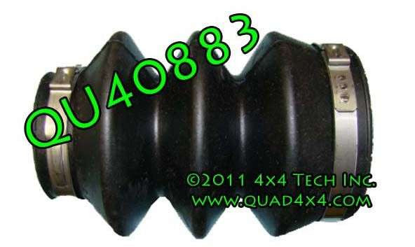 QU40883 3 Pleat Rear Drive Shaft Boot Kit Torque King 4x4