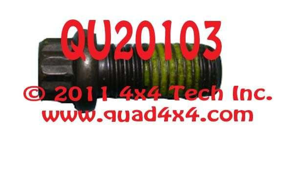 QU20103 12 Point, Flange Head Metric Hardened Driveshaft Bolt for Ford Torque King 4x4