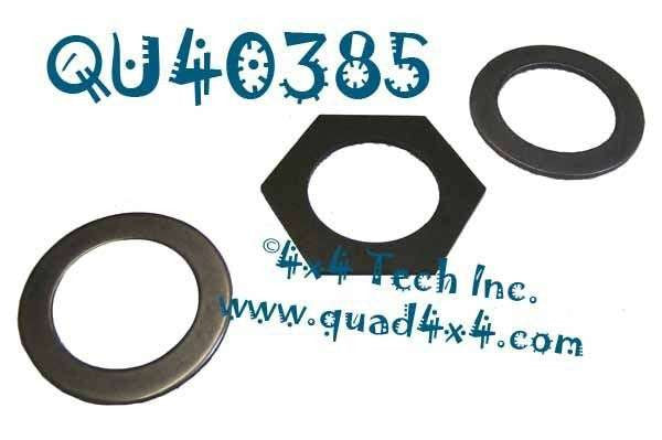QU40385U Used 3 Piece Outer Axle Shaft Thrust Washer Kit for 99-05 Ford Torque King 4x4