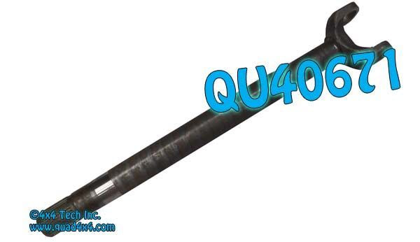 QU40671U Used Dana 44 Right Inner Axle Shaft for 1960-1969 GM