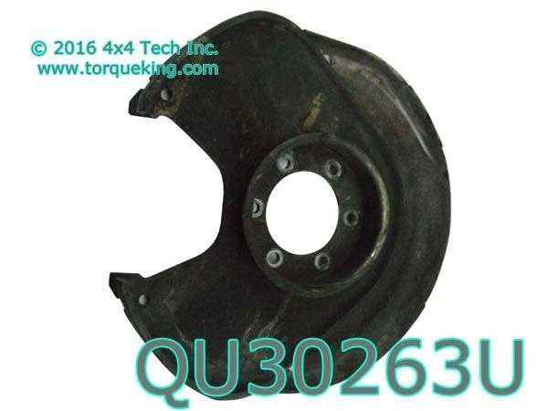 QU30263U Used 1979-1991 Right 3/4 Ton Combination Caliper Support and Brake Shield Torque King 4x4