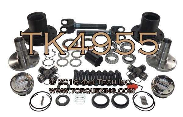 TK4955 94-99 Master Free-Spin Kit with Mile Marker® Lock Out Hubs & Install Tools Torque King 4x4