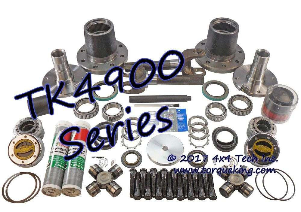 TK4950 Master Front Free Spin Kit with DynaLoc Hubs & Instal Tools for 03-08 Dodge Ram Torque King 4x4