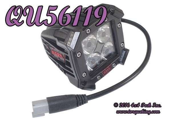 QU56119 4"Pair LED FLOOD LITE Torque King 4x4
