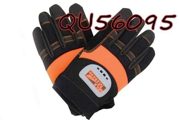 QU56095 Large Mile Marker Heavy Duty Recovery Winch Gloves Torque King 4x4