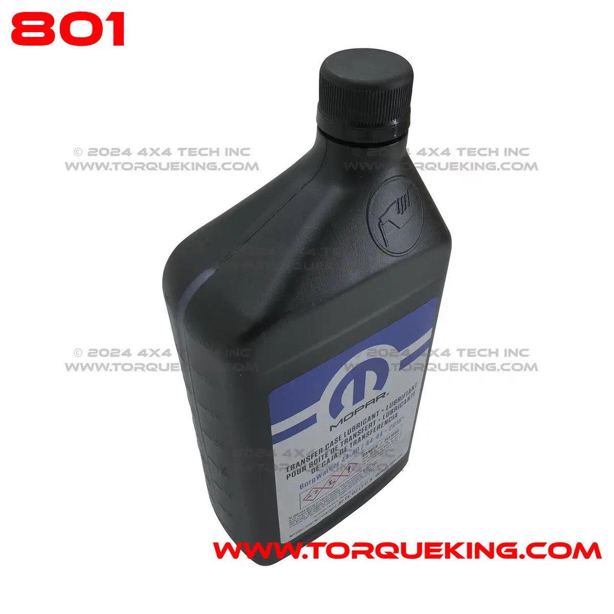 Mopar 68049954AA Transfer Case Fluid for 4440 and 2016-up 4444 Torque King 4x4