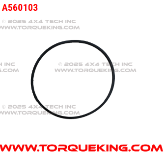 A560103 Left Front Diff Bearing Adjuster O-Ring for 9.25" IFS Clamshell Torque King 4x4