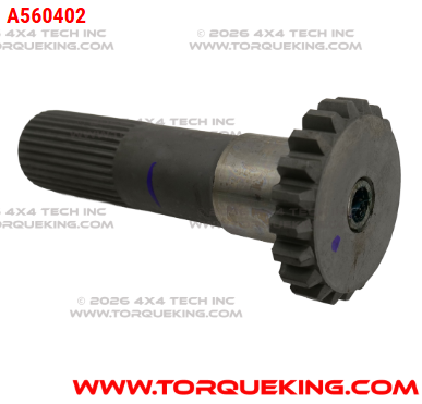 A560402 Inner Output Axle Shaft for 1988-2010 GM AAM 9.25" IFS Clamshell Torque King 4x4