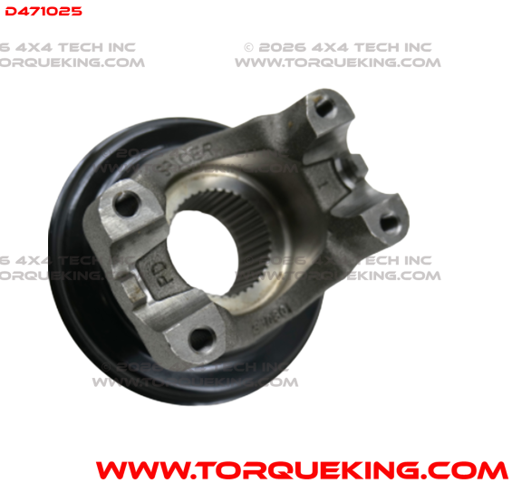 D471025 Dana S110 1480 Series 39 Spline Diff Strap & Bolt Style End Yoke