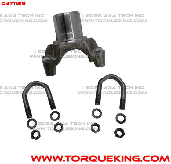 D471129 GM NP205 1350 Series 10 Spline Front Output Yoke