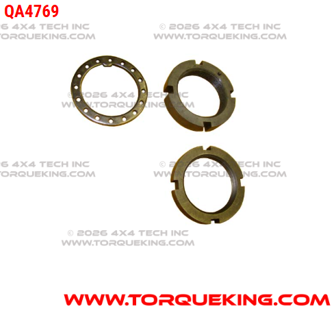 QA4769 Spindle Nut Kit for Dana 28IFS & Dana 35IFS Front Axles Torque King 4x4