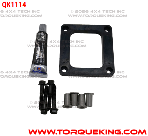 QK1114 NV4500, NV5600 Shift Tower Spacer & Bolt Kit Torque King 4x4