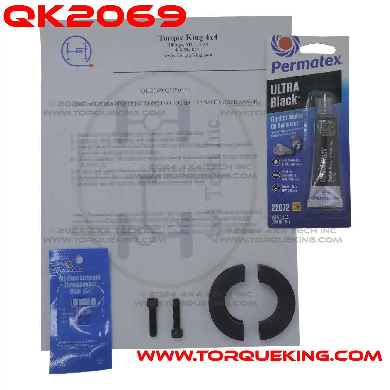 QK2069 Transfer Case Saver Kit for NPG and NVG Transfer Cases Torque King 4x4