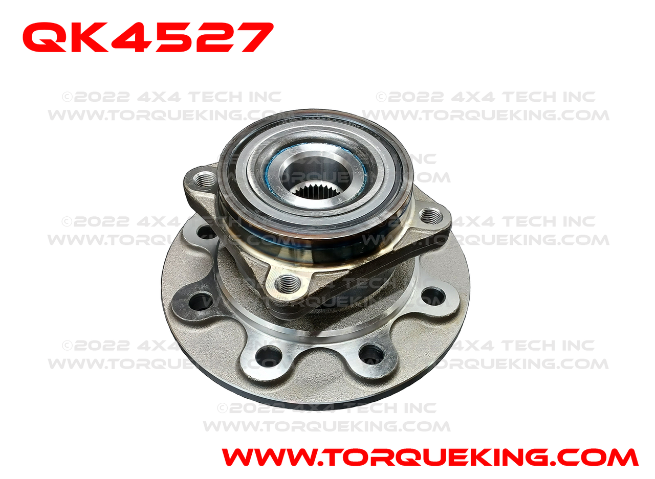 QK4527 4x4 Front Wheel Hub Kit, No ABS Sensor 1994-1999 Ram 2500, 3500 Torque King 4x4