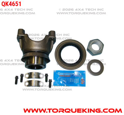 QK4651 1410 Series Dana 80 Rear Pinion Yoke Kit Torque King 4x4