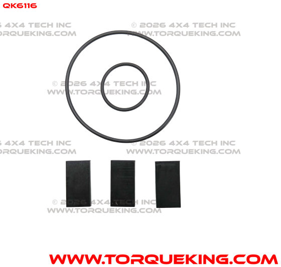 QK6116 Roxor Vacuum Pump Rebuild Kit