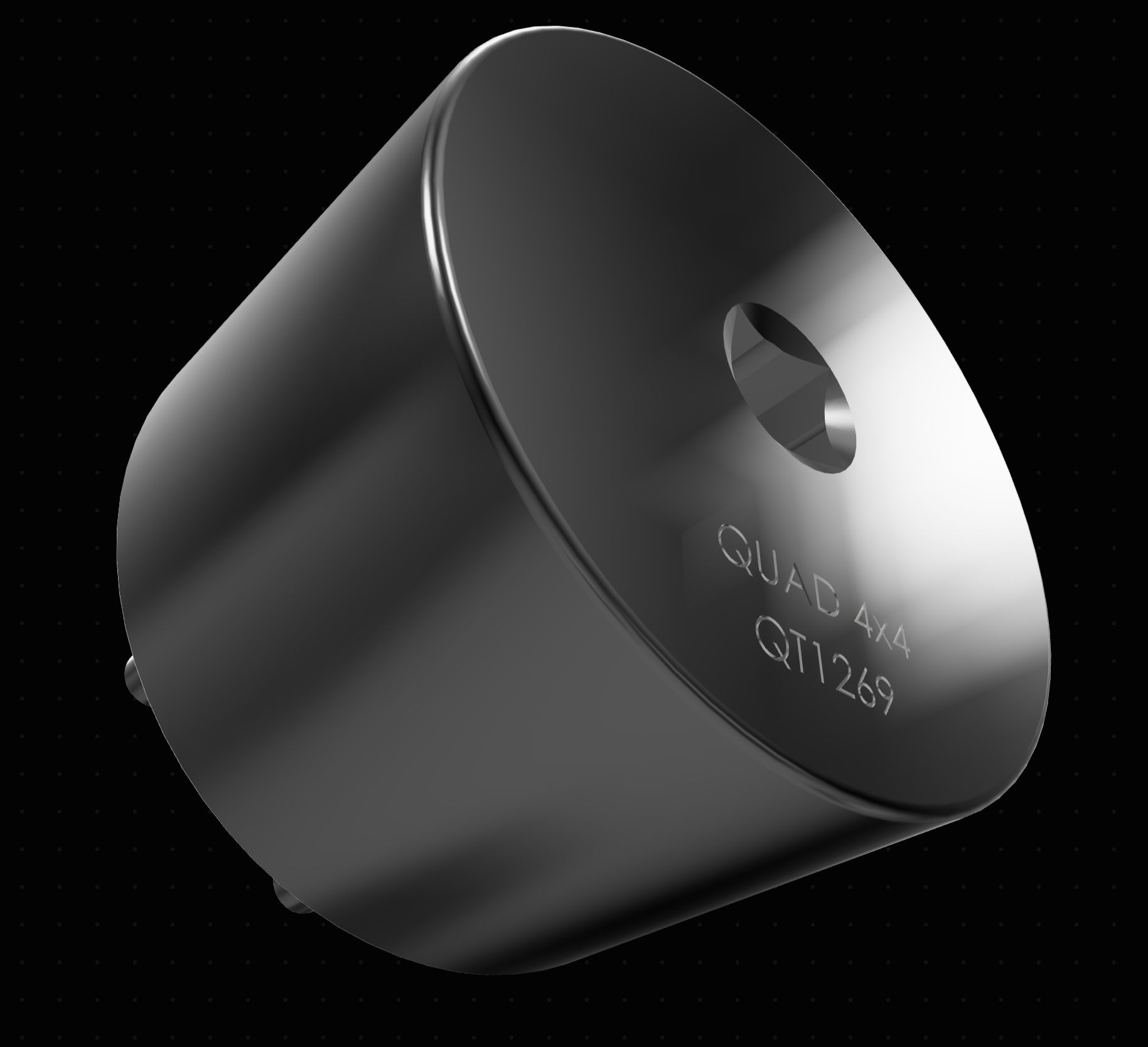 QT1269 Spindle Nut Wrench for 2020-2021 GM 9 Slot AAM DRW Rear Axle Spindle Nuts