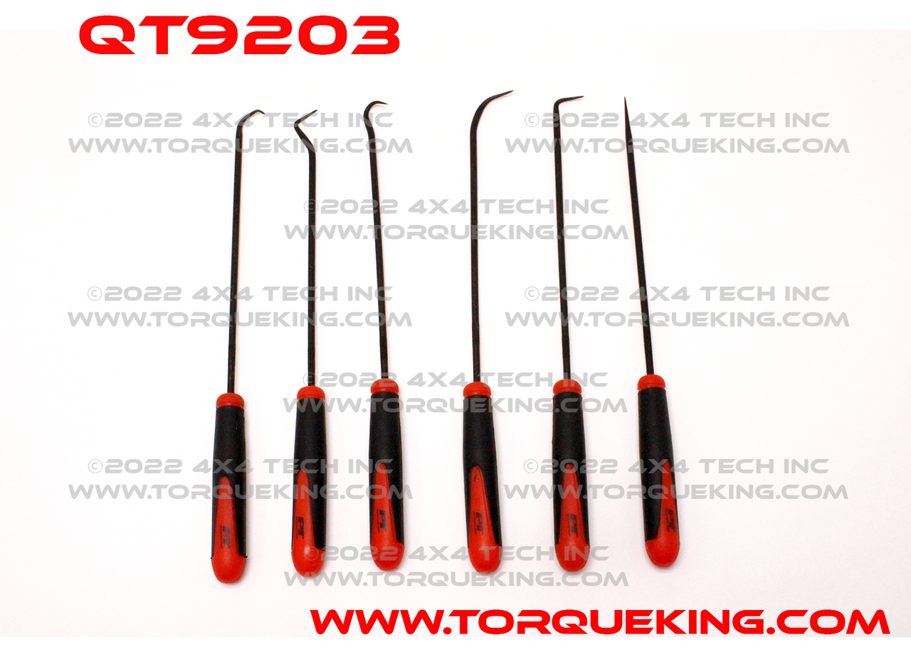 QT9203 6 Piece Hook and Pick Set Torque King 4x4