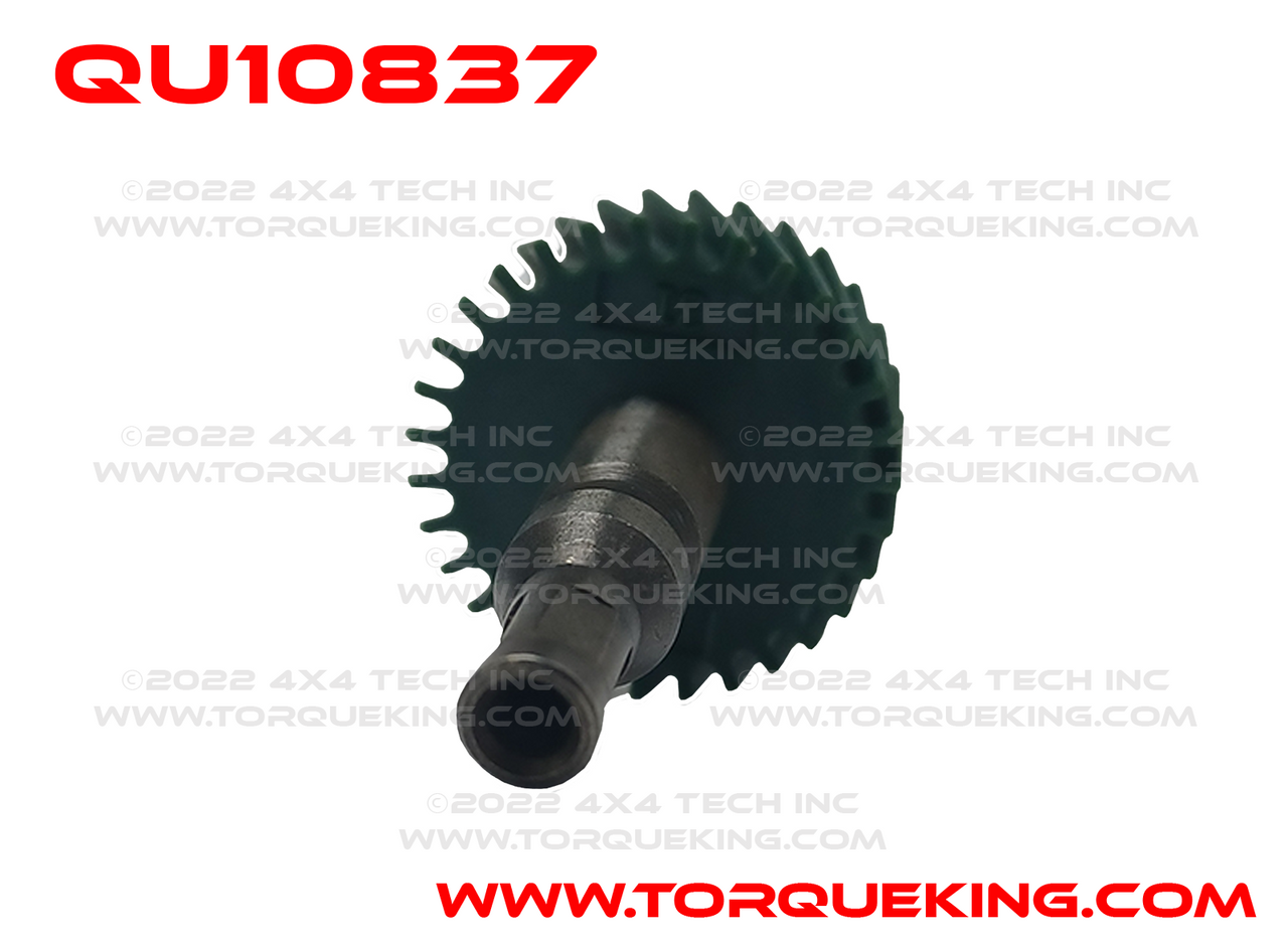 QU10837 31 Tooth Speedometer Driven Gear & Shaft Torque King 4x4