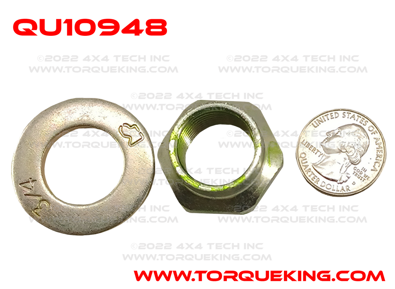 QU10948 Front Output Yoke Nut Torque King 4x4