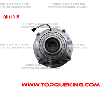 QU11315 Front Wheel Hub Kit for 2012-2013.5 Ram 2500, Ram 3500