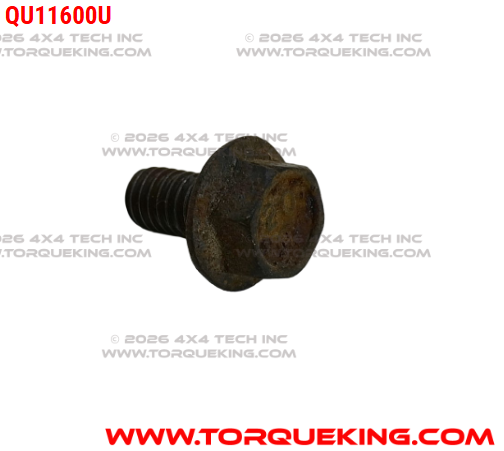 QU11600U Used Hex Screw with Washer, Speedometer Housing to Transmission or Transfer Case